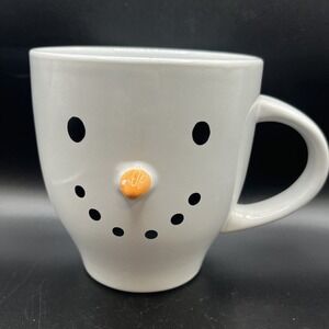 Snowman Winter Christmas Holiday‎ Coffee/Tea Mug w/ 3D Carrot Nose Royal Norfolk